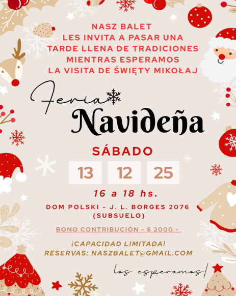 Feria Navideña de Nasz Balet